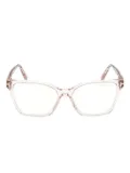 TOM FORD Eyewear rectangle-frame glasses - Pink