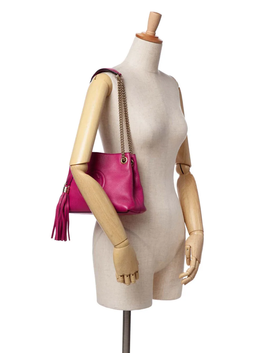 Gucci Pre-Owned 2016-2024 Small Leather Soho Chain tote bag | Pre-Owned | Image 2