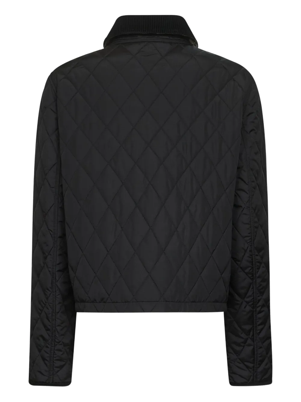 Burberry Gewatteerd jack Zwart