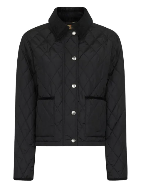 Burberry diamond-quilted jacket