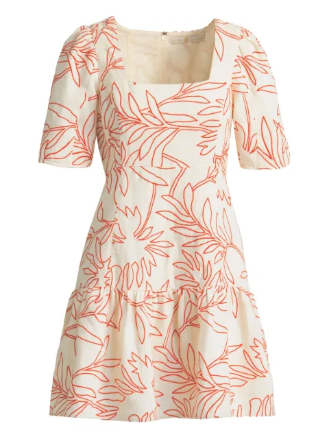 Marie Oliver Temma floral-print mini dress