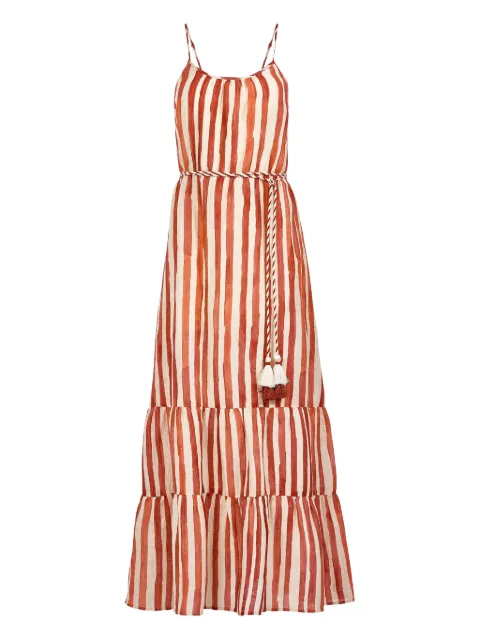 Marie Oliver Kinley striped maxi dress