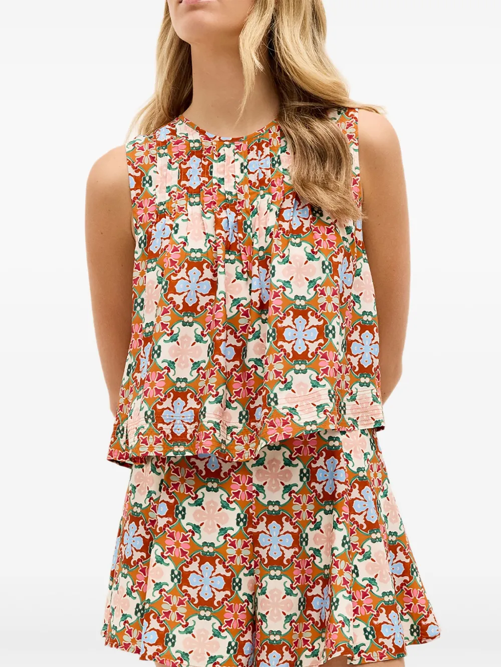 Marie Oliver Letta floral-print top | Vests & Tank Tops | Image 2