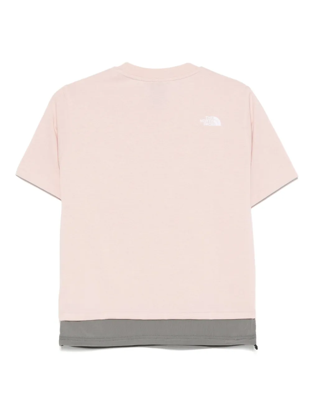 The North Face T-shirt met geborduurd logo Roze