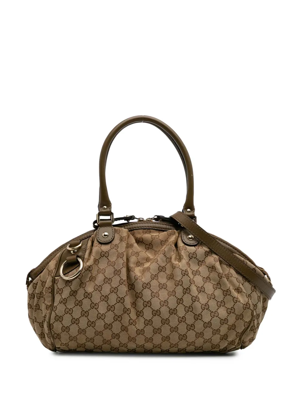 Gucci Pre-Owned 2016-2024 GG Canvas Sukey satchel | Brown | Image 1