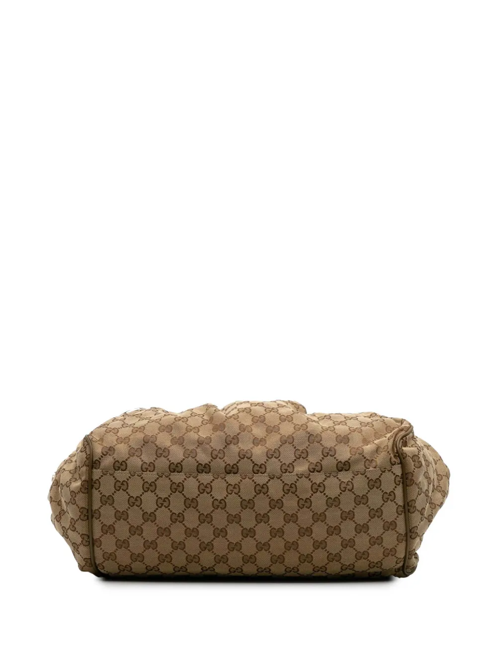 Pre-owned Gucci 2016-2024 Gg Canvas Sukey Satchel