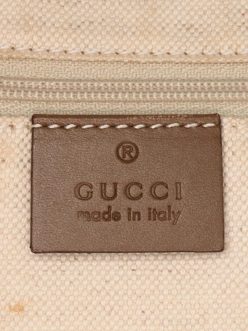 Pre-owned Gucci 2016-2024 Gg Canvas Sukey Satchel