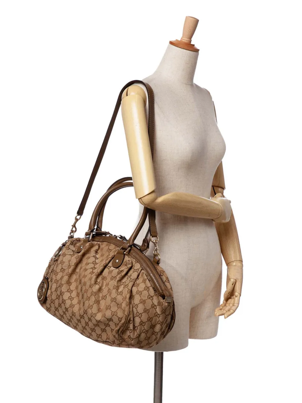 Gucci Pre-Owned 2016-2024 GG Canvas Sukey satchel | Pre-Owned | Image 2