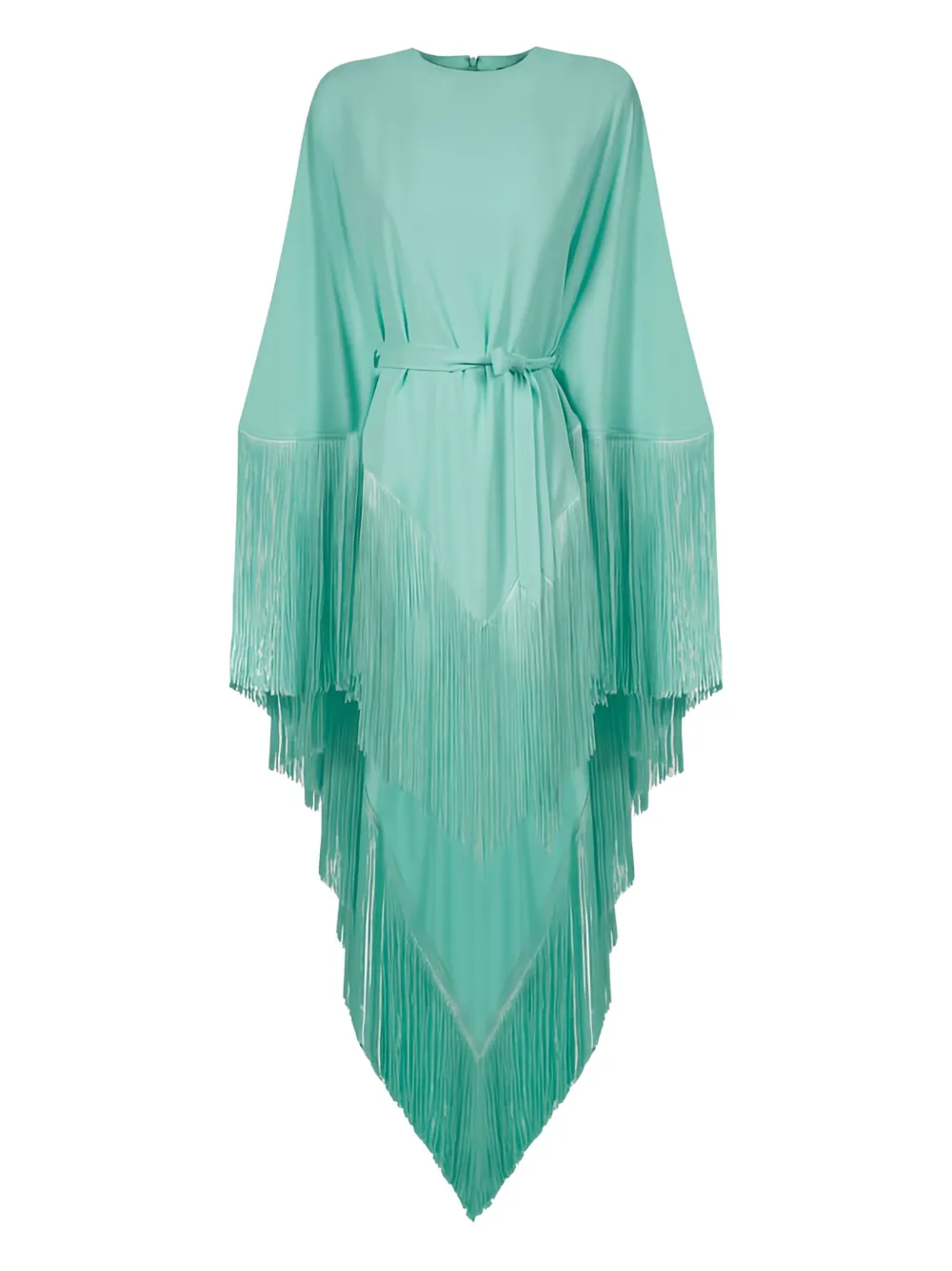 Taller Marmo fringe-trimmed mini dress | Blue | Image 1