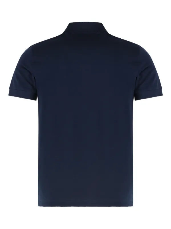 Tシャツ・カットソー FENDI Dark Blue Piquet Polo Shirt Fendi Dark Blue Piquet Polo Shirt (FENDI/ポロシャツ