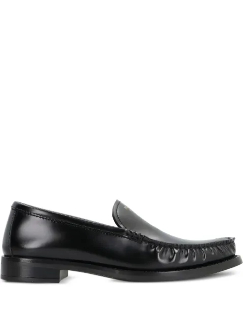Prada leather loafers