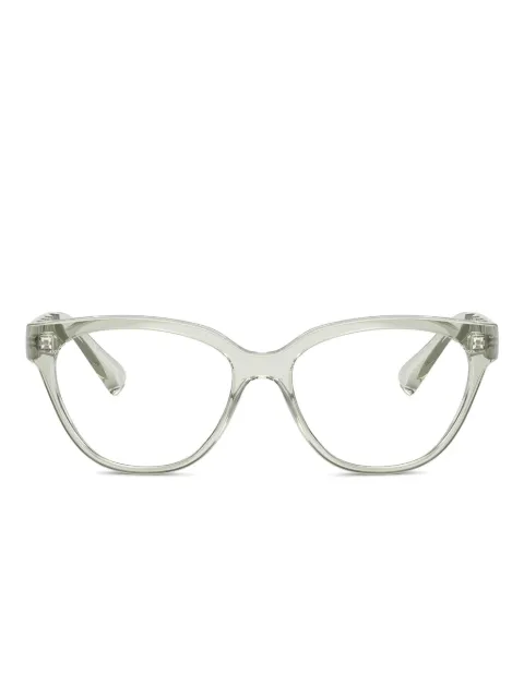 Armani Exchange cat-eye clear-lens frames