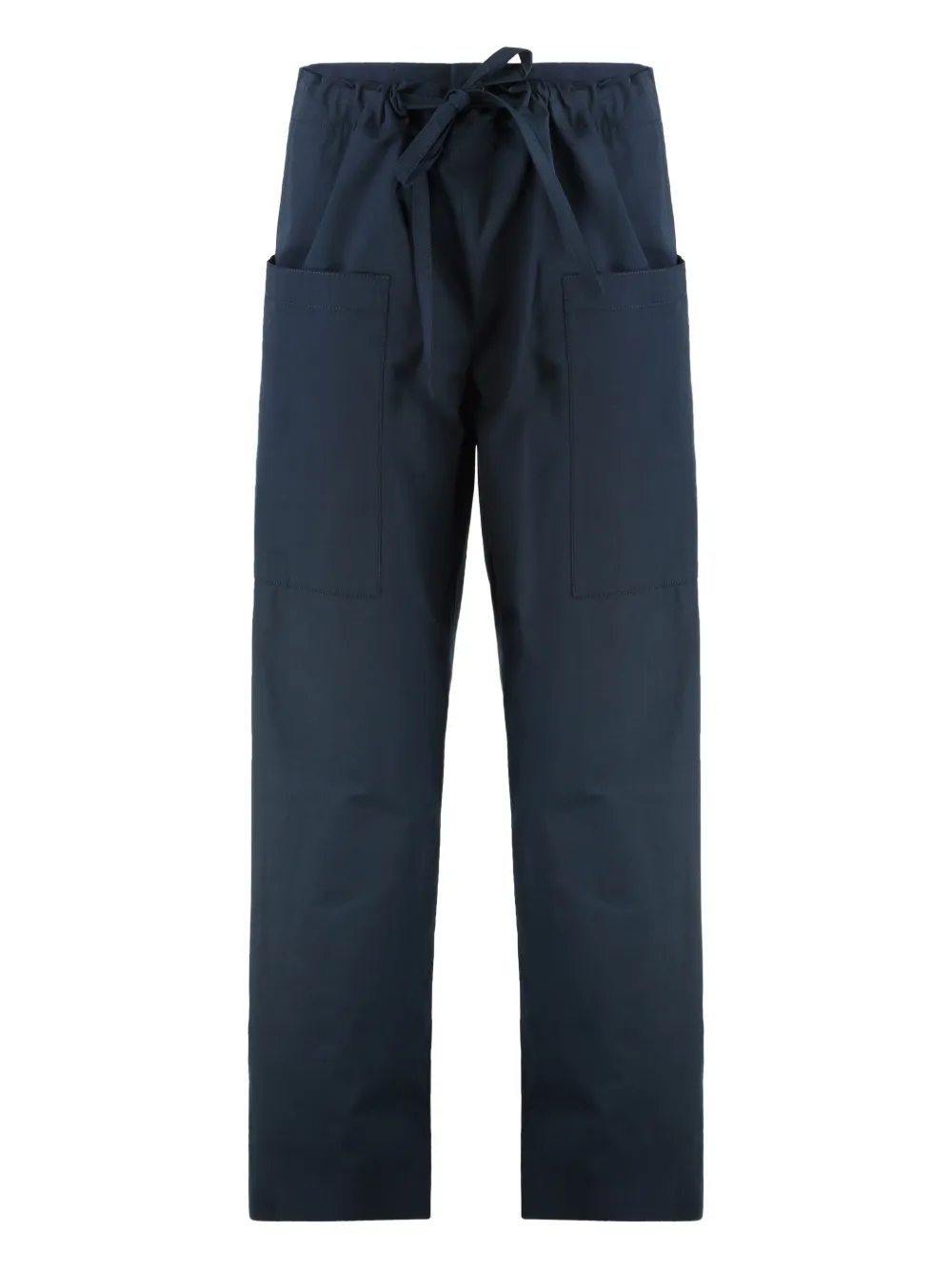 Tod's cotton trousers Zwart