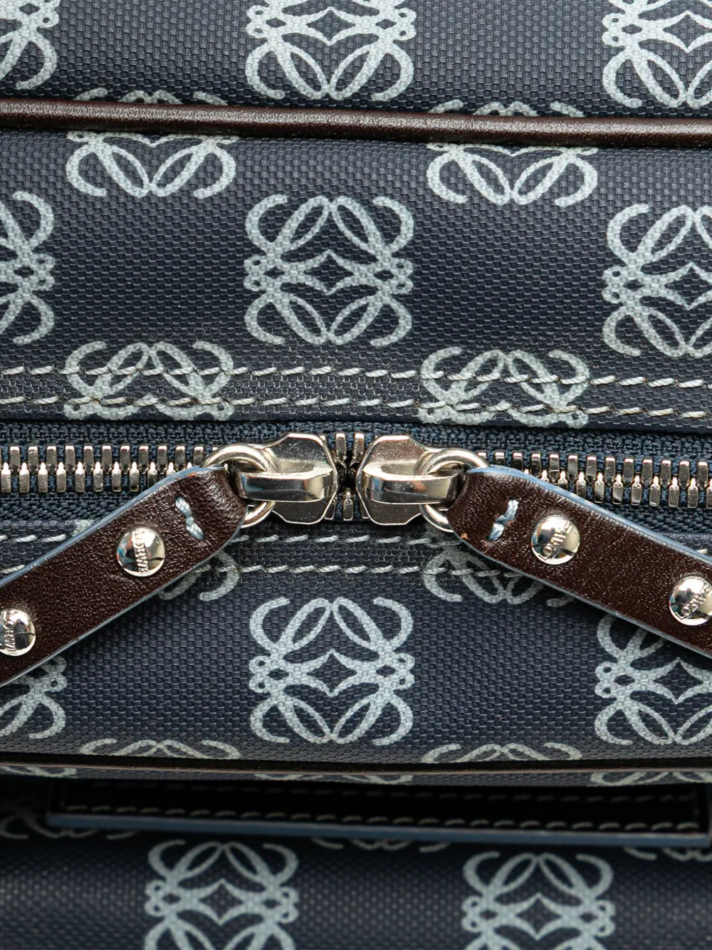 Pre-owned Loewe 2000-2010 Anagram Coated Canvas Handbag
