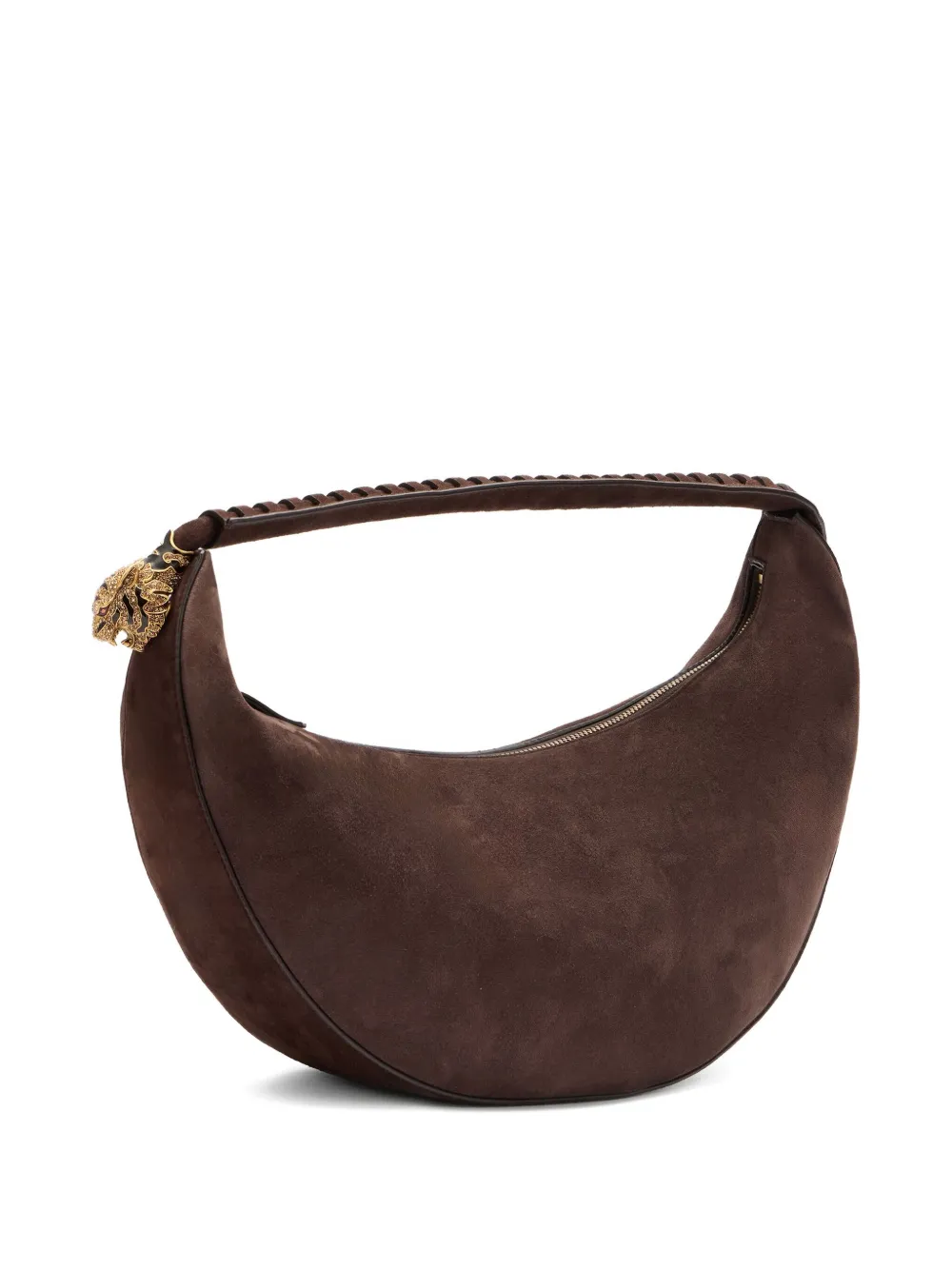 Roberto Cavalli Roar suède shopper Bruin