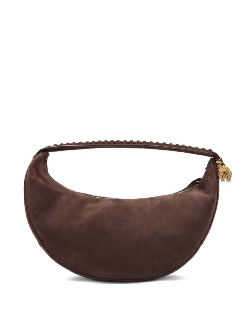 Roberto Cavalli Roar suede tote bag
