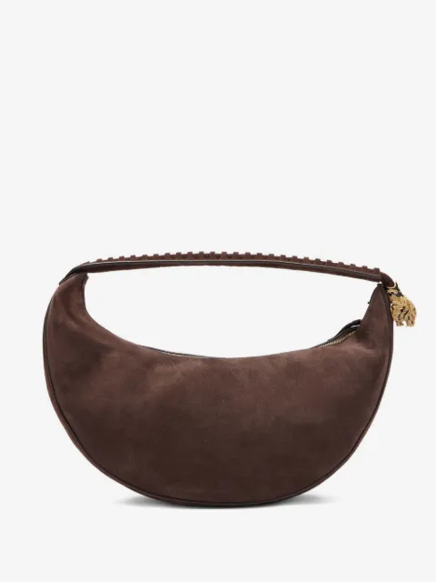 Roberto Cavalli Roar suede tote bag