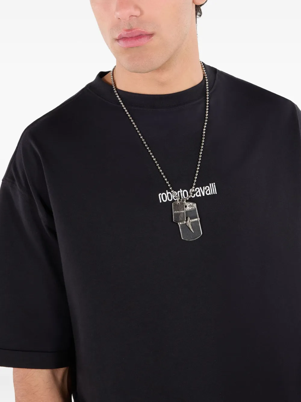 Roberto Cavalli double-tag necklace | Image 2