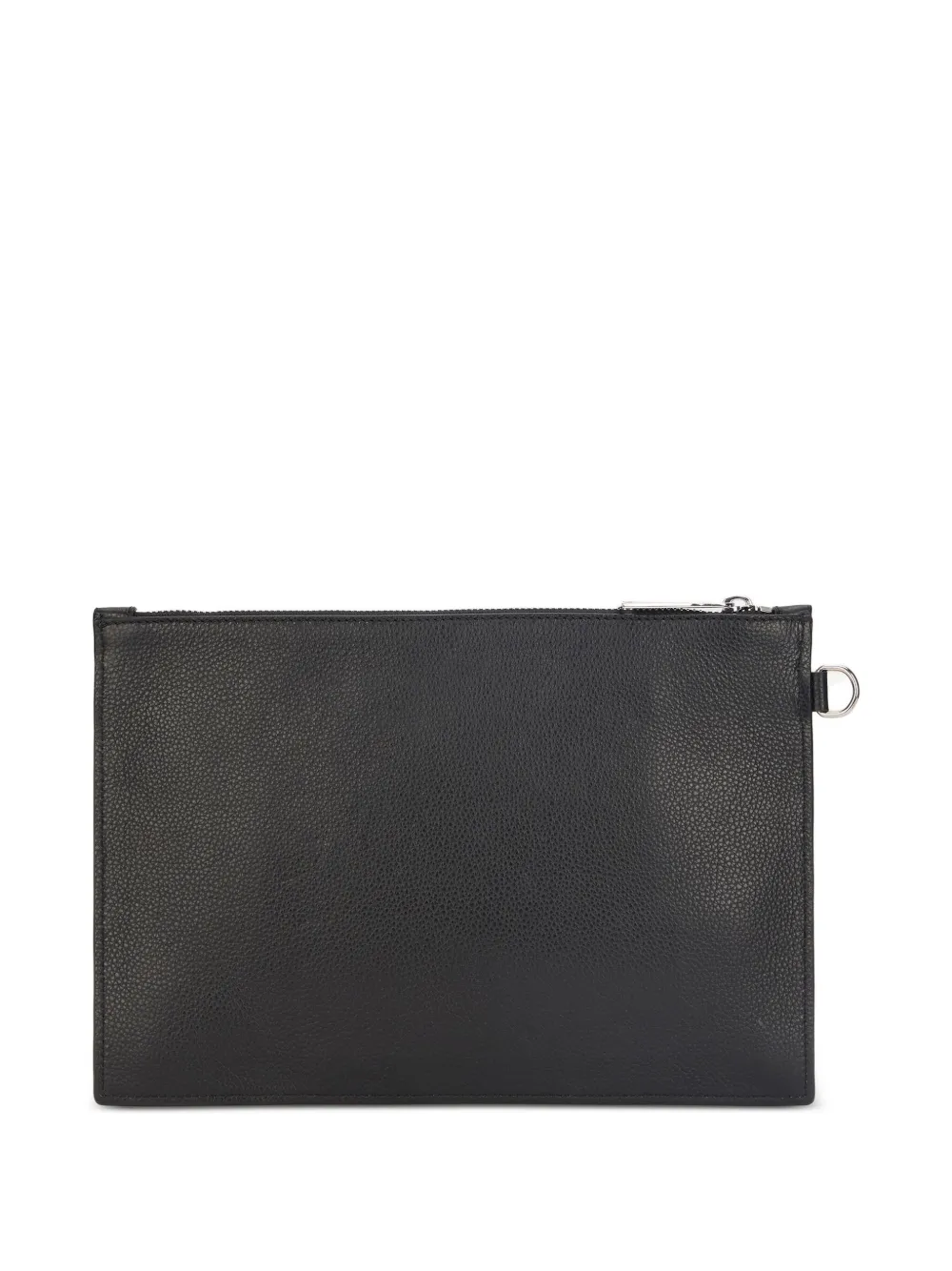 Roberto Cavalli Clutch met logoplakkaat en studs - Zwart