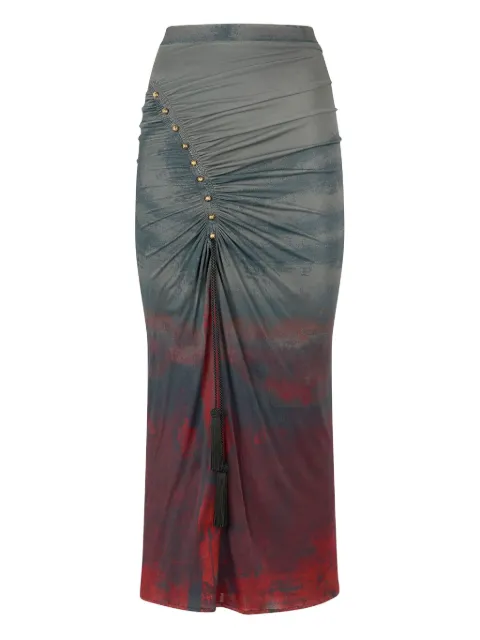 Roberto Cavalli Kordelzug-Rock mit Quasten