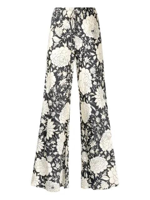 Roberto Cavalli floral-print trousers