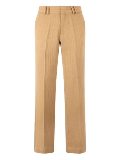 Roberto Cavalli striped virgin wool trousers