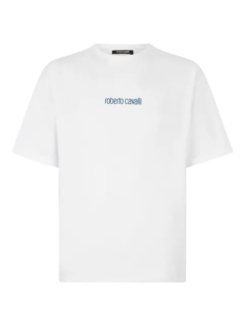 Roberto Cavalli logo-print T-shirt