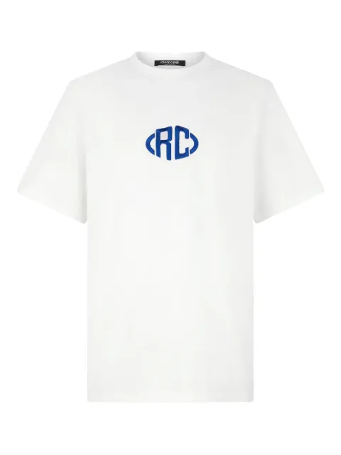 Roberto Cavalli playera con logo bordado