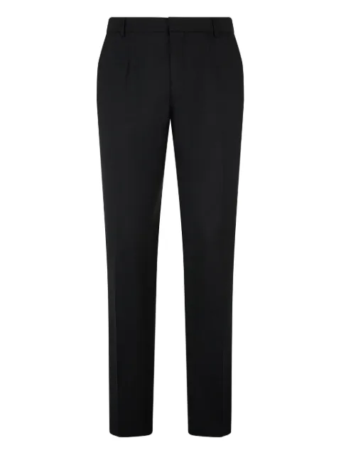 Roberto Cavalli pleated virgin-wool trousers