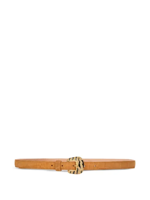 Roberto Cavalli crocodile-embossed belt