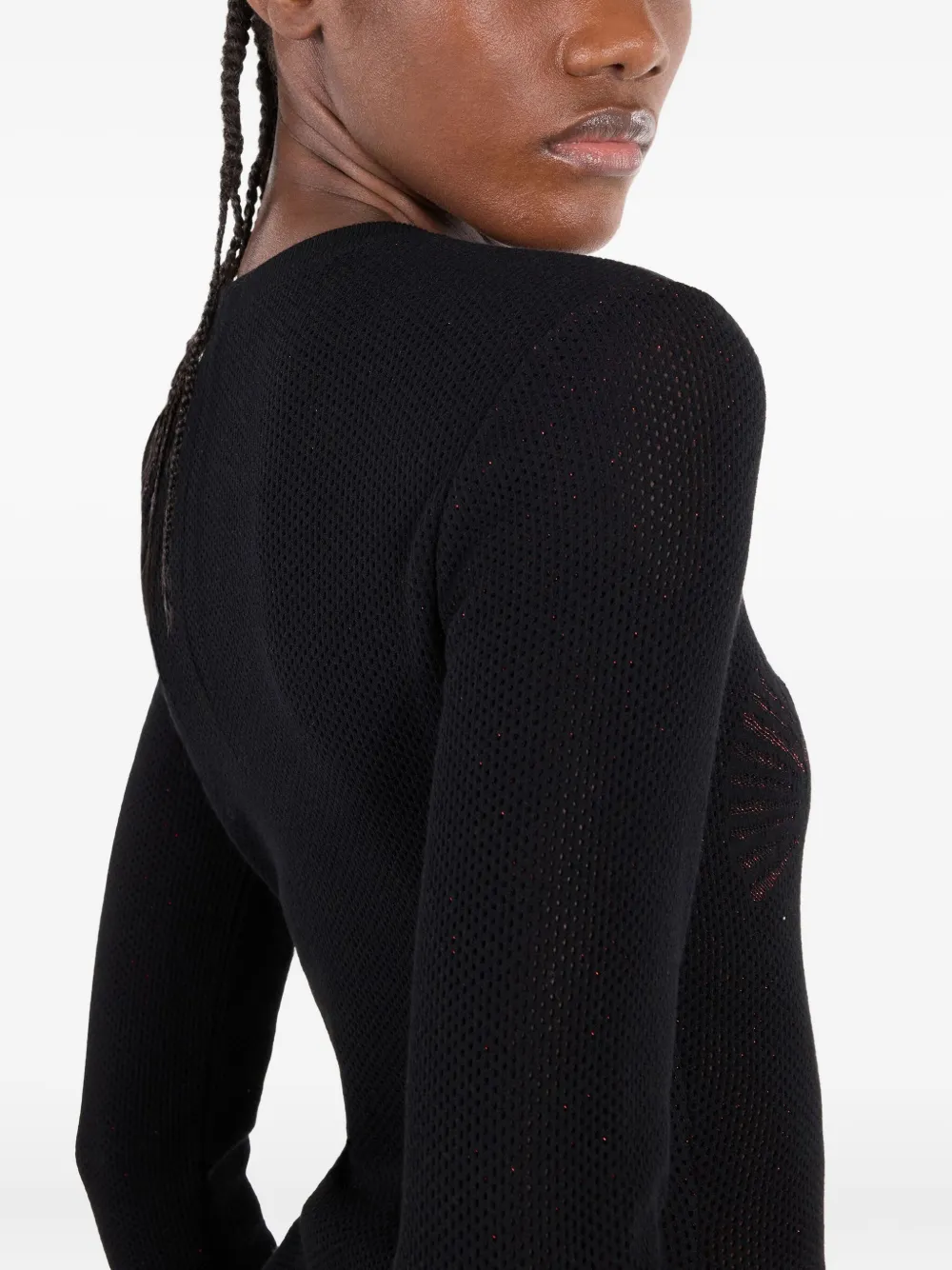 Roberto Cavalli Dragon-embellished Sweater In Black
