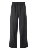 Roberto Cavalli elasticated-waist virgin-wool trousers - Black