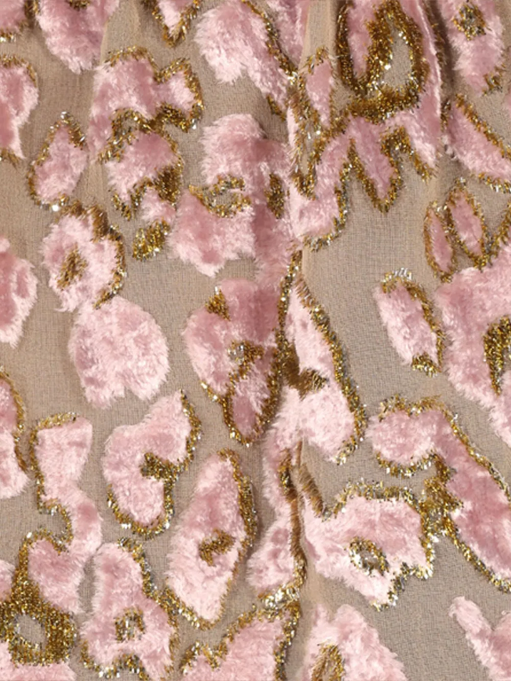 Roberto Cavalli Silk Mini Dress With Lace Inserts In Pink