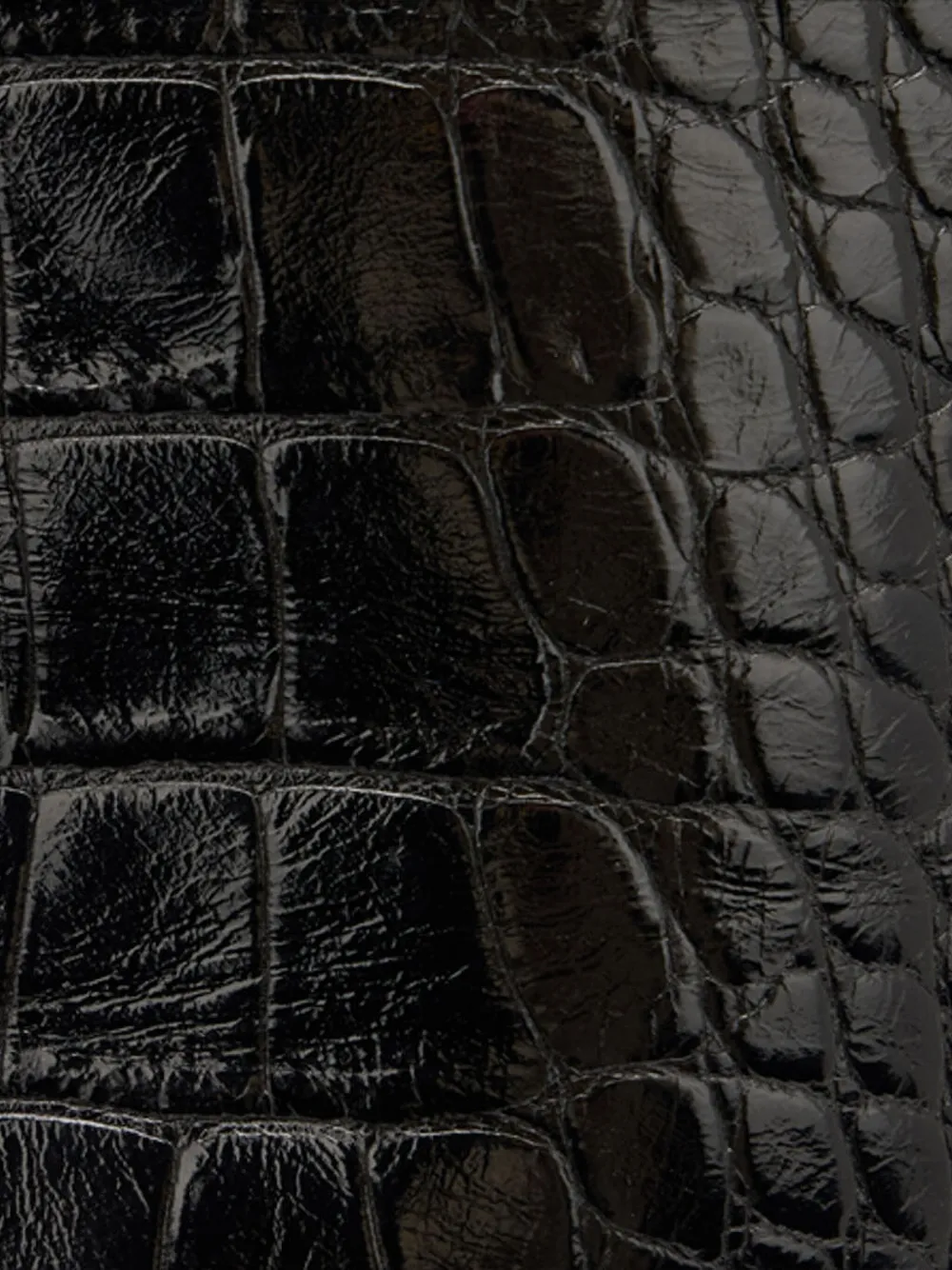 Roberto Cavalli crocodile-effect leather boots Black