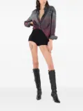 Roberto Cavalli high-waisted shorts - Black