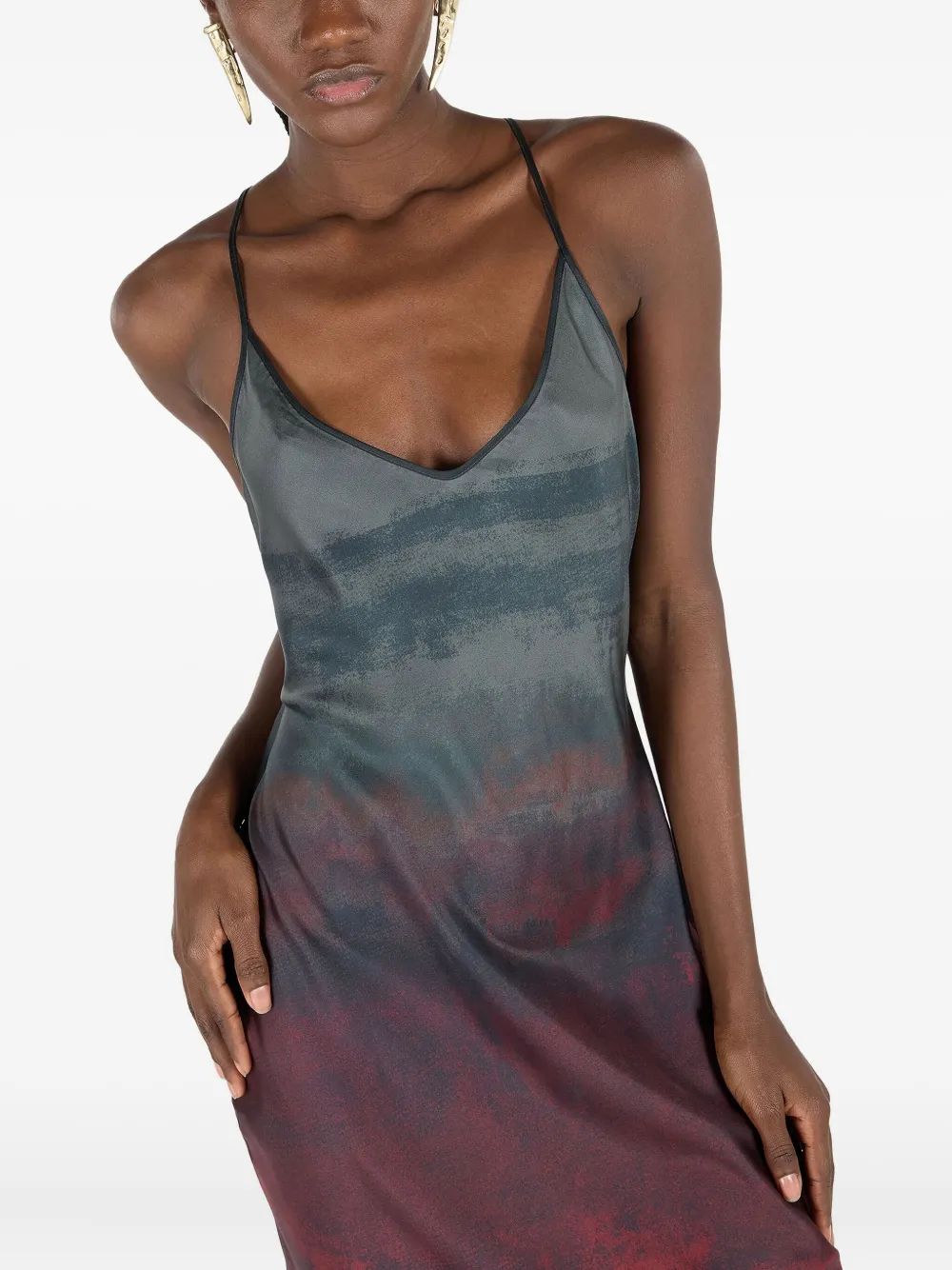 Roberto Cavalli Jurk met spaghettibandjes Zwart