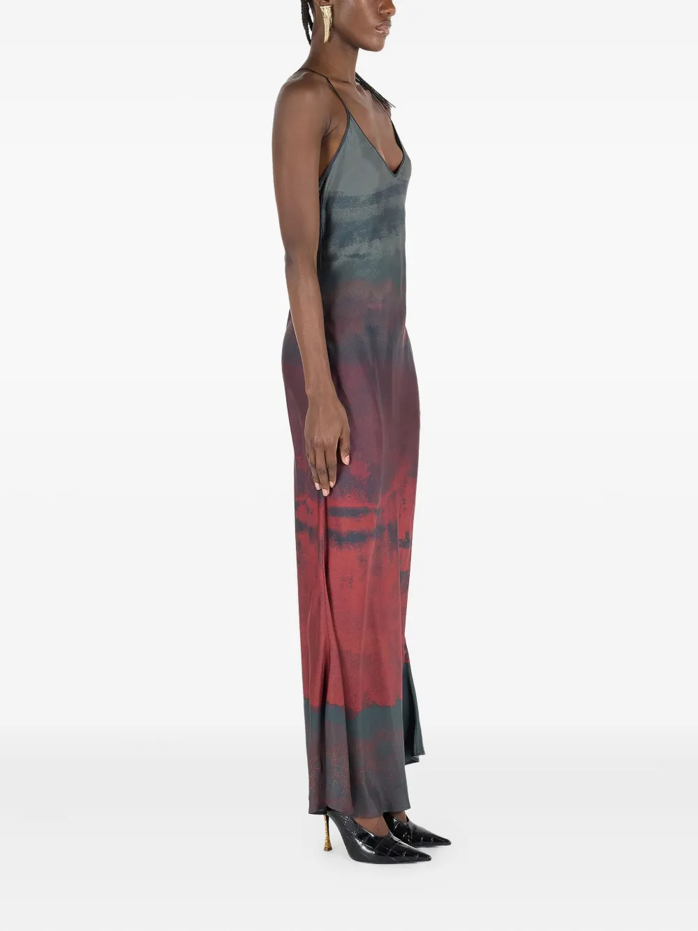 Roberto Cavalli Jurk met spaghettibandjes Zwart