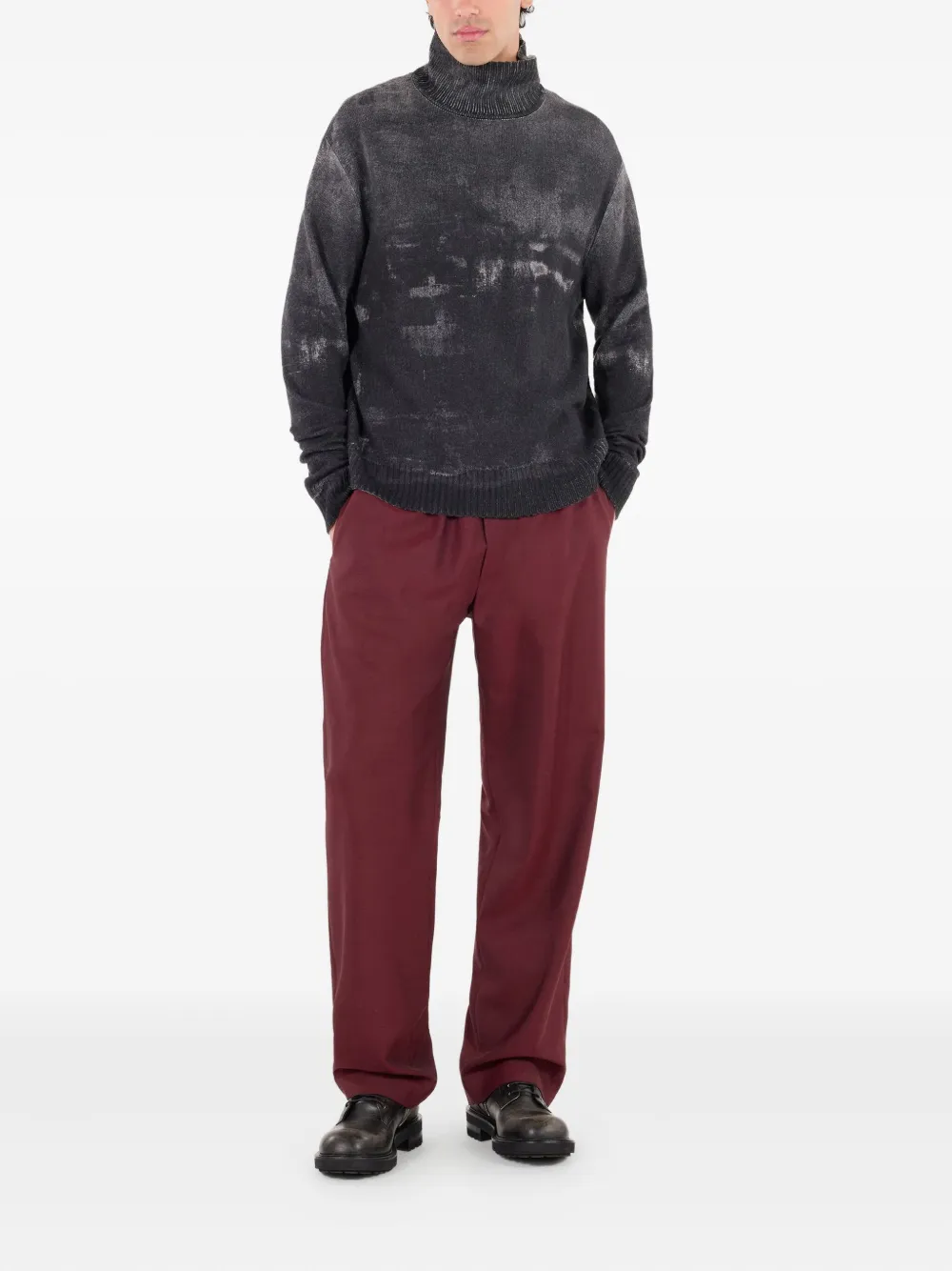 Roberto Cavalli Wollen coltrui - Zwart