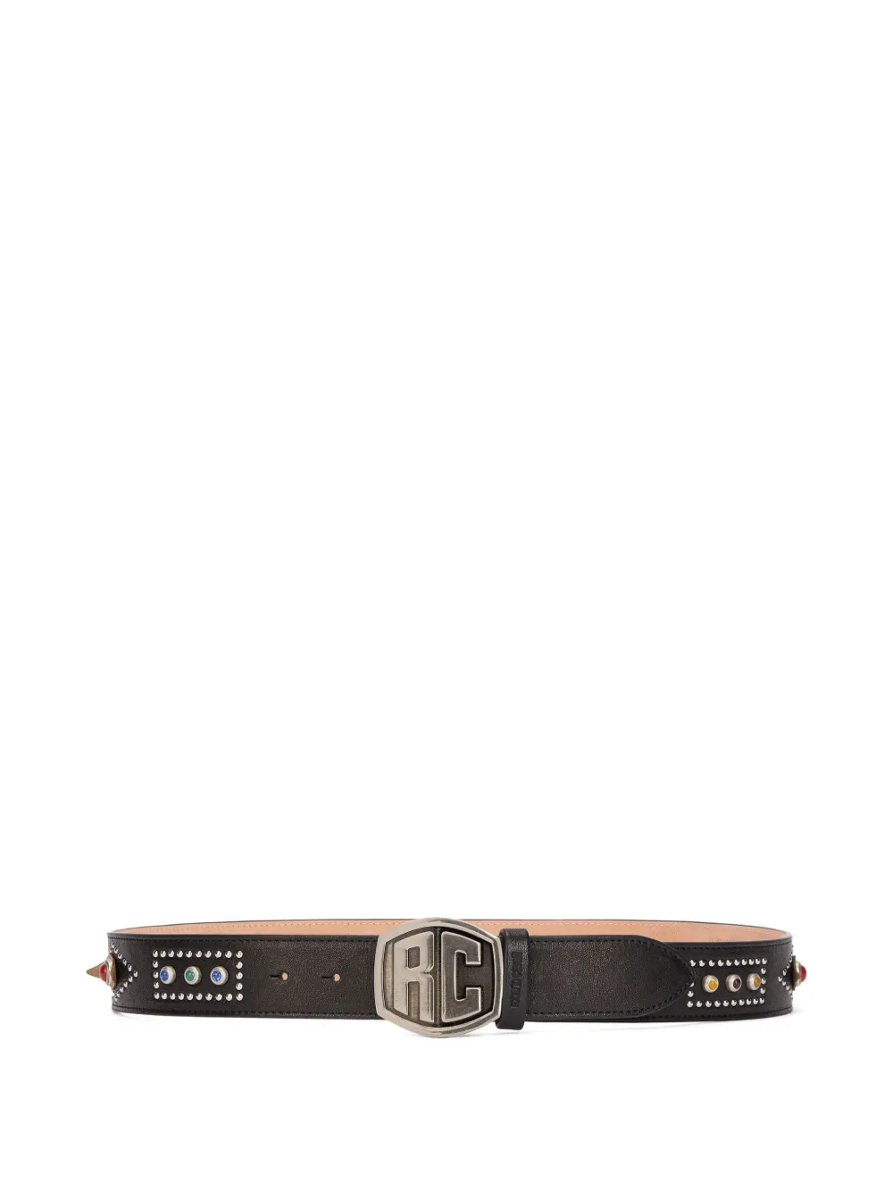 Roberto Cavalli stone-studded buckle belt | Black | Image 1