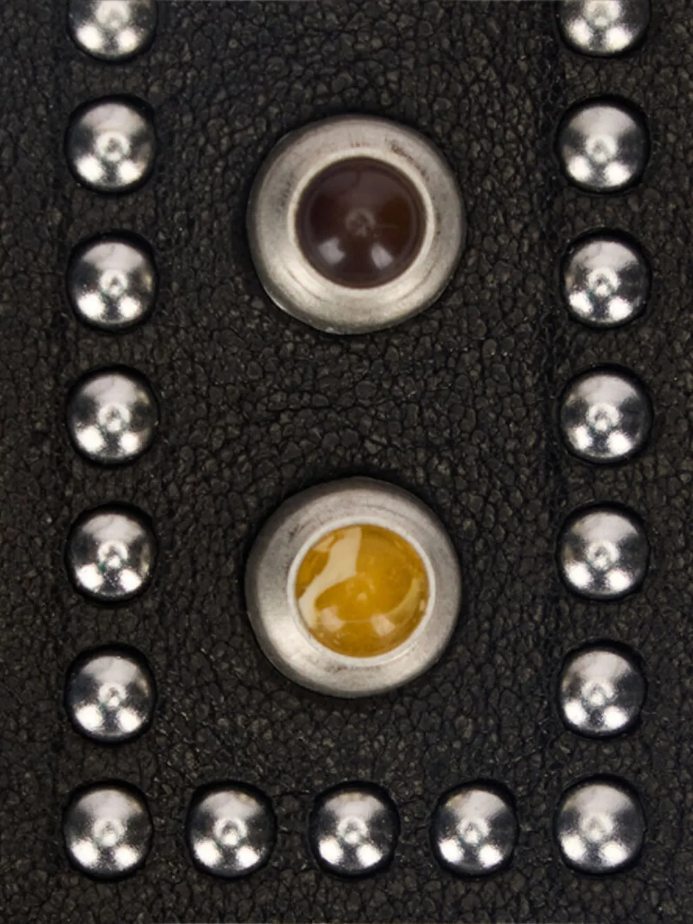 Roberto Cavalli Gespriem met studs Zwart