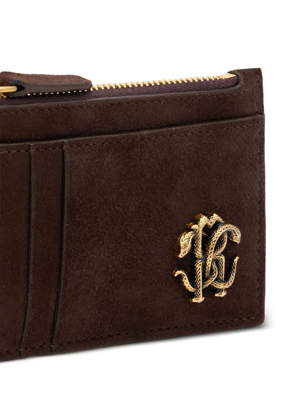 Roberto Cavalli logo-plaque wallet Bruin