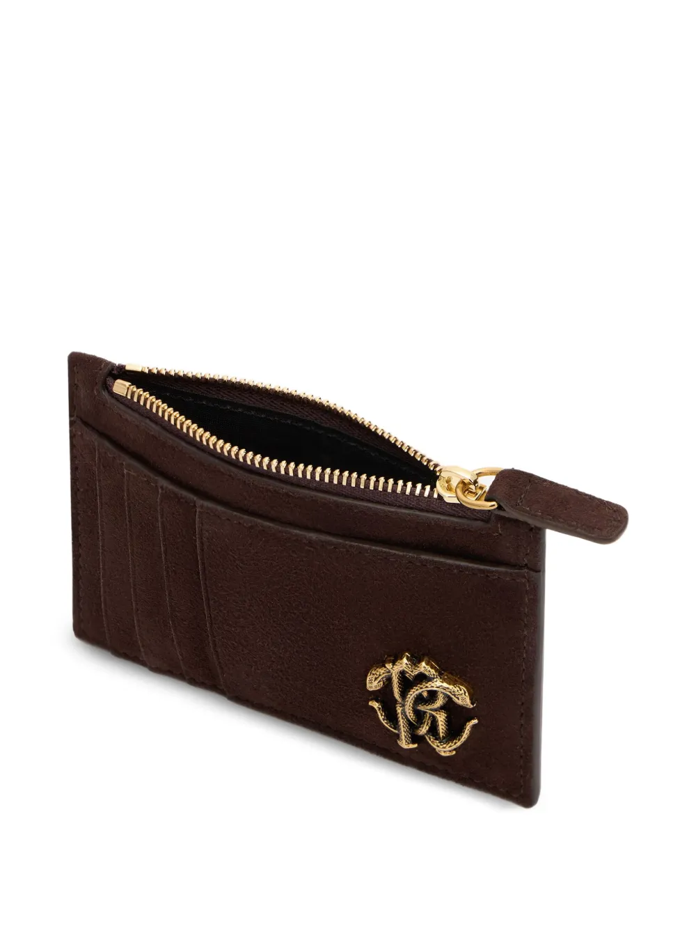 Roberto Cavalli logo-plaque wallet Bruin