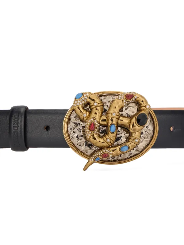 robertto cavalli レザーベルト ROBERTO CAVALLI | レザーベルト ベージュ メンズ | YOOX