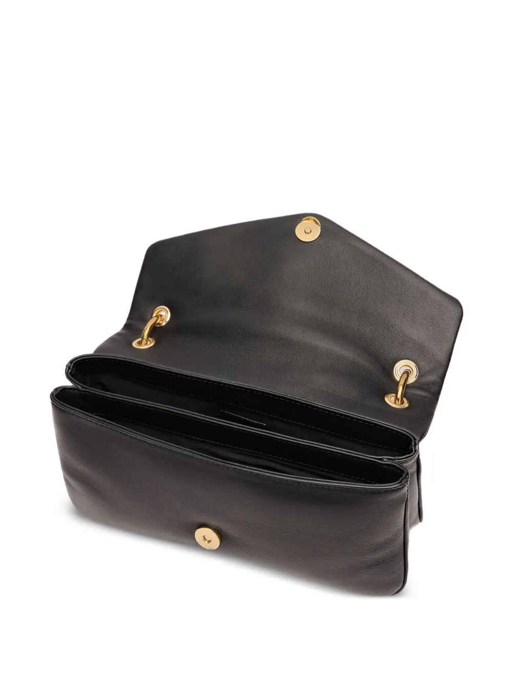 Roberto Cavalli Schoudertas verfraaid met ketting 05051 BLACK