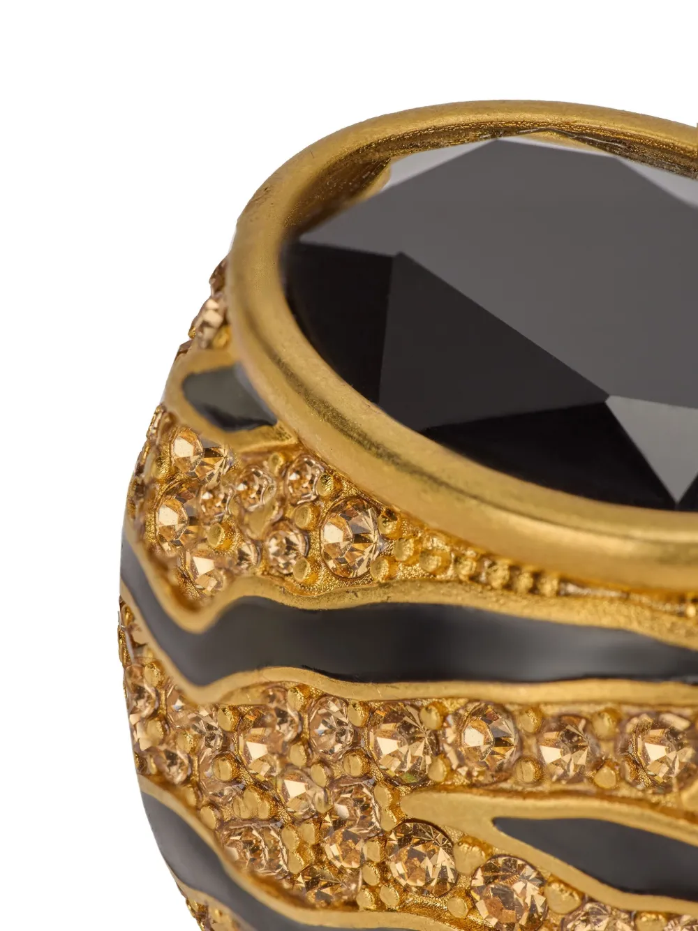 Roberto Cavalli crystal-embellished Ring | Gold | FARFETCH