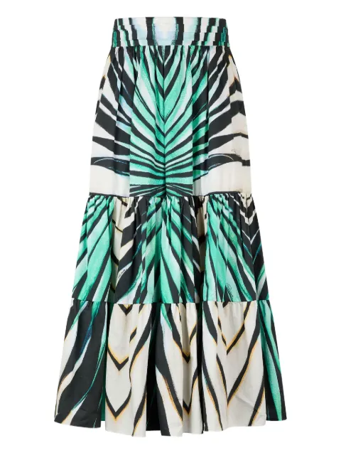 Roberto Cavalli falda estampada