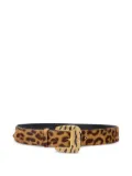 Roberto Cavalli leopard-print belt - Brown