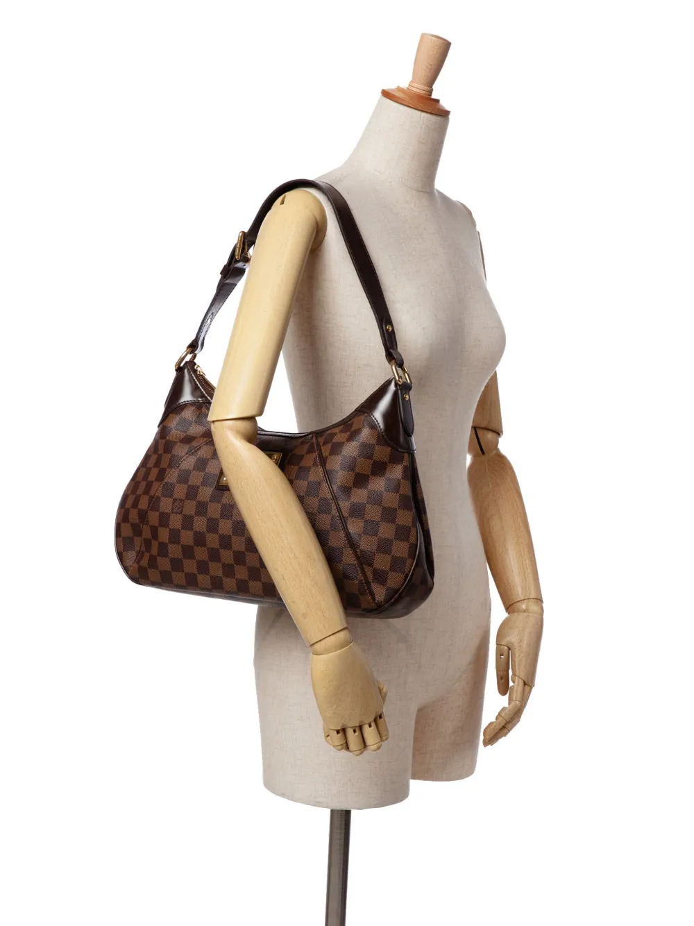 Louis Vuitton Pre-Owned 2012 Damier Ebene Thames GM shoulder bag | Pre-Owned | Image 2