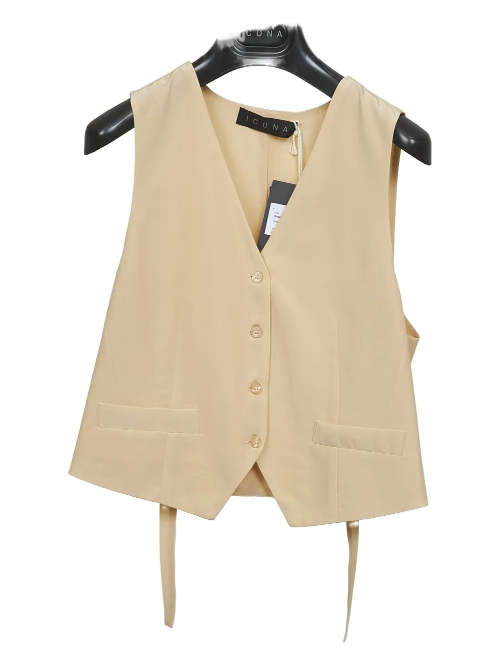 V-neck waistcoat