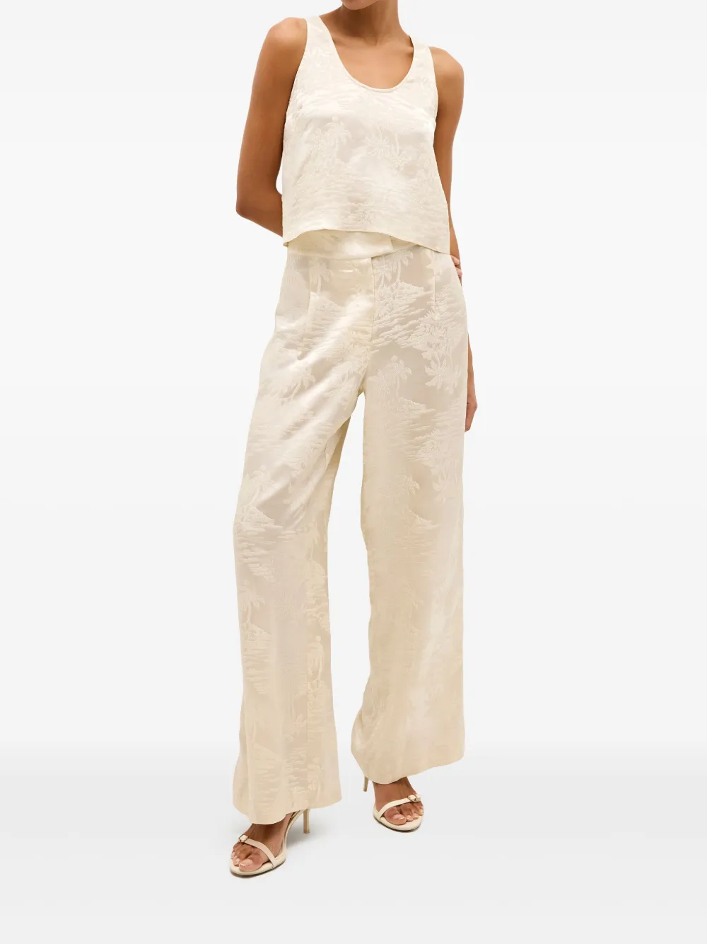 Marie Oliver Alea embroidered sleeveless top | Vests & Tank Tops | Image 2